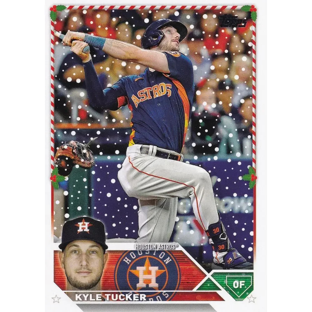 2023 Topps Holiday Kyle Tucker H62 Houston Astros